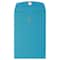 JAM Paper 6" x 9" Blue Open End Catalog Recycled Envelopes